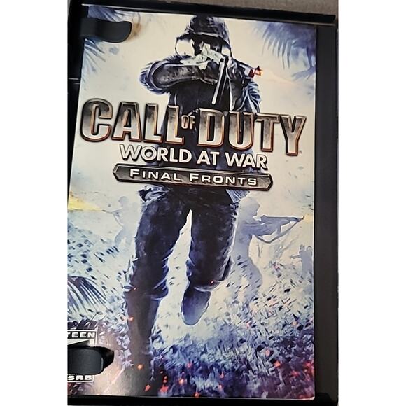 Call of Duty: World at War –Final Fronts PS2 2008 Sony PlayStation 2 Game Tested - Picture 3 of 5